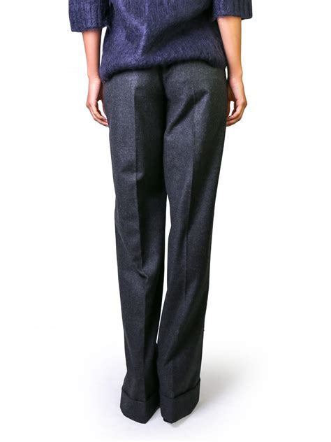 michael kors charcoal dress pants macys|Michael Kors blend trousers.